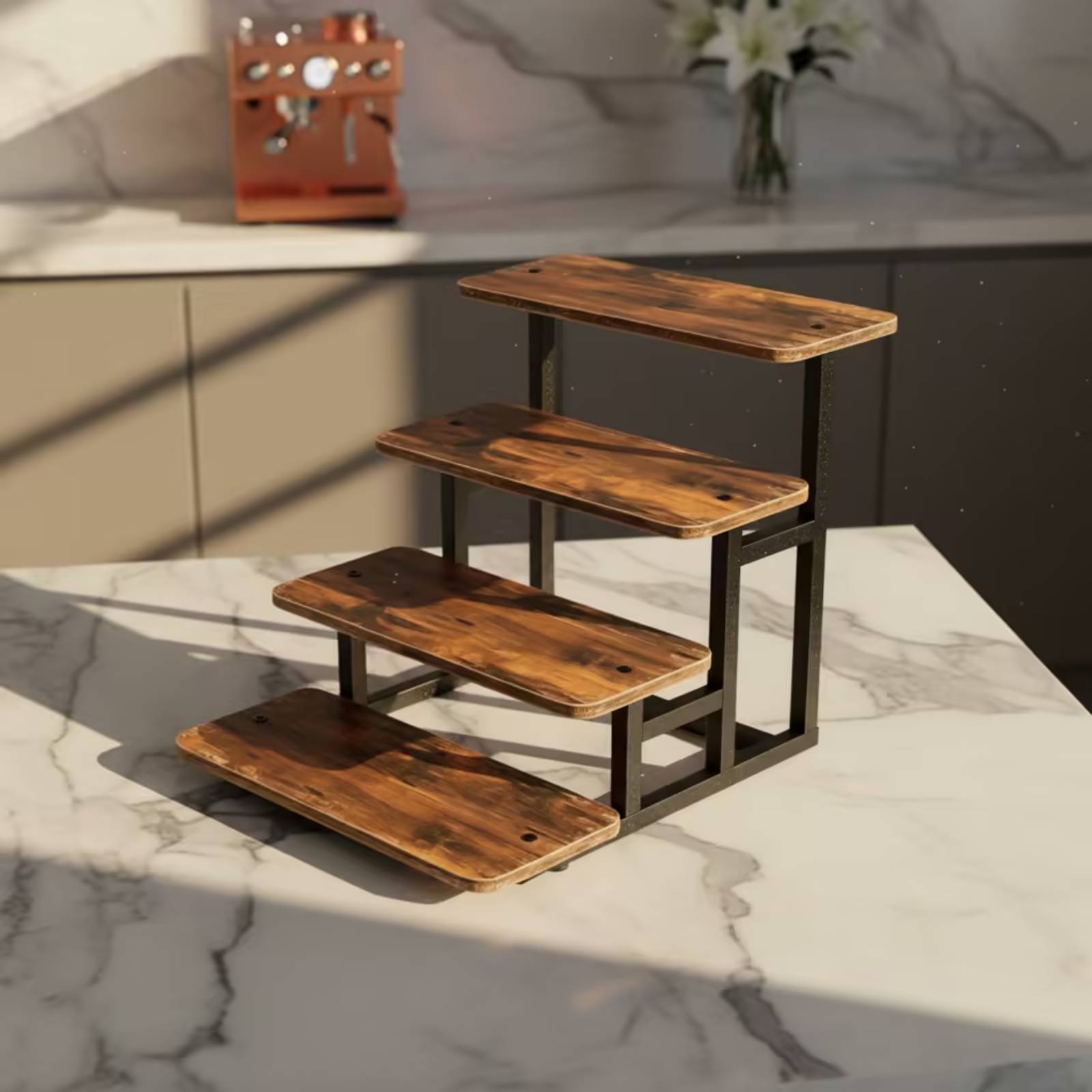 Cupcake Stand Tier - 4-Tier Display Stand Tabletop Cupcake Stand
