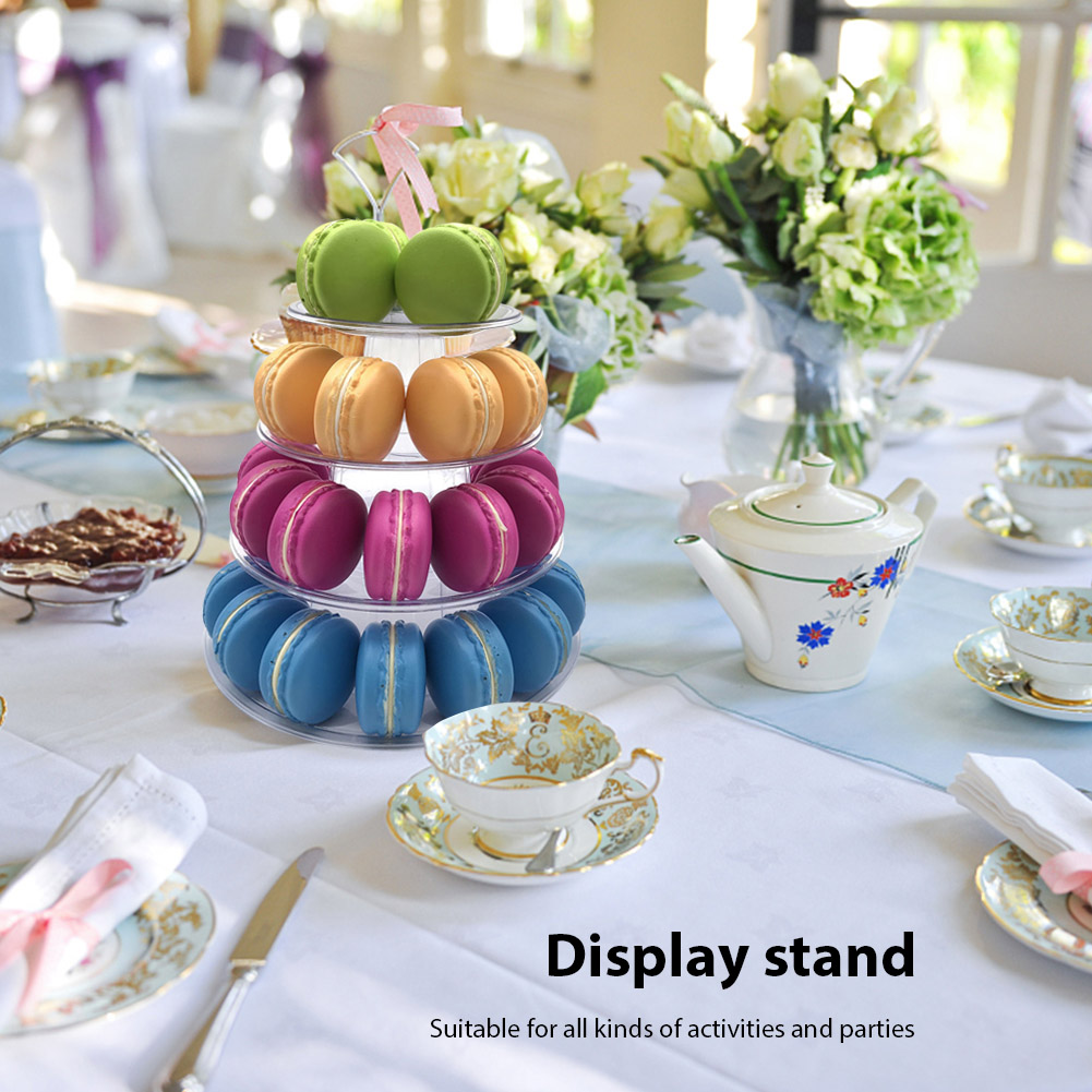 Cupcake Stand Tier - 4/6 Tiers Macarons Display Stand Holder