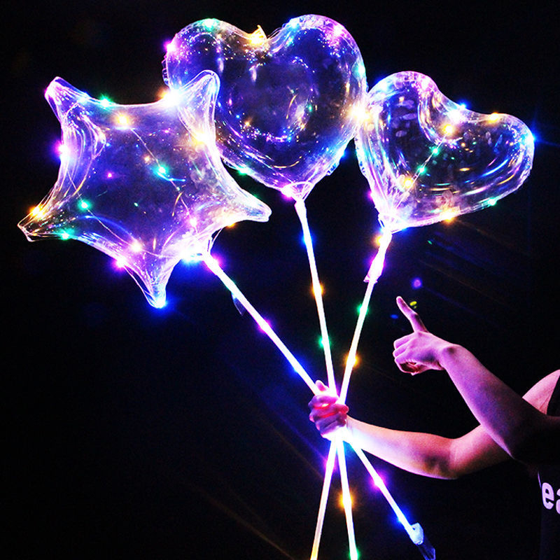 Led Balloon Light - Bộ 1 Đèn LED Rõ Ràng