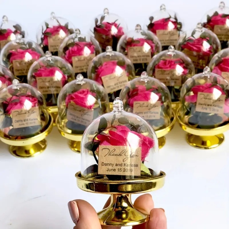 Party Event Supply Store - 24pcs Mini Plastic Candy Boxes with