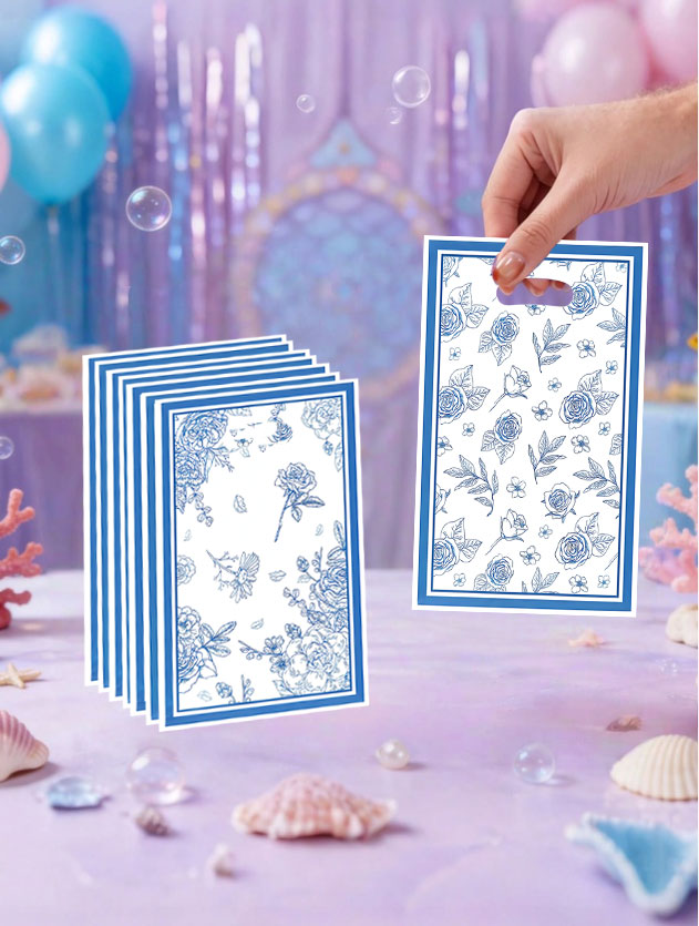 Party Event Supply Store - 20Pcs/40Pcs Party Gift Bags, Blue and