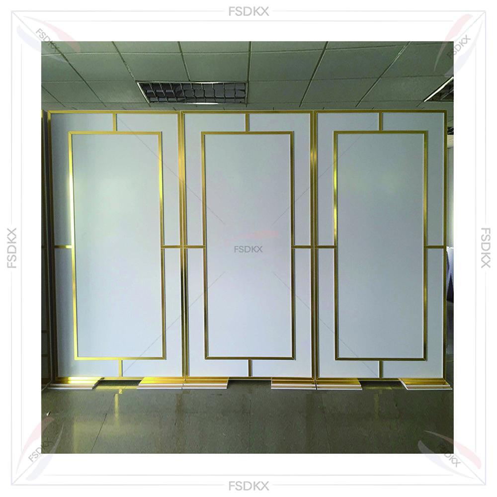 Event Party Supply Rental - Shiny Gold Party Supplies Backdrop Pvc