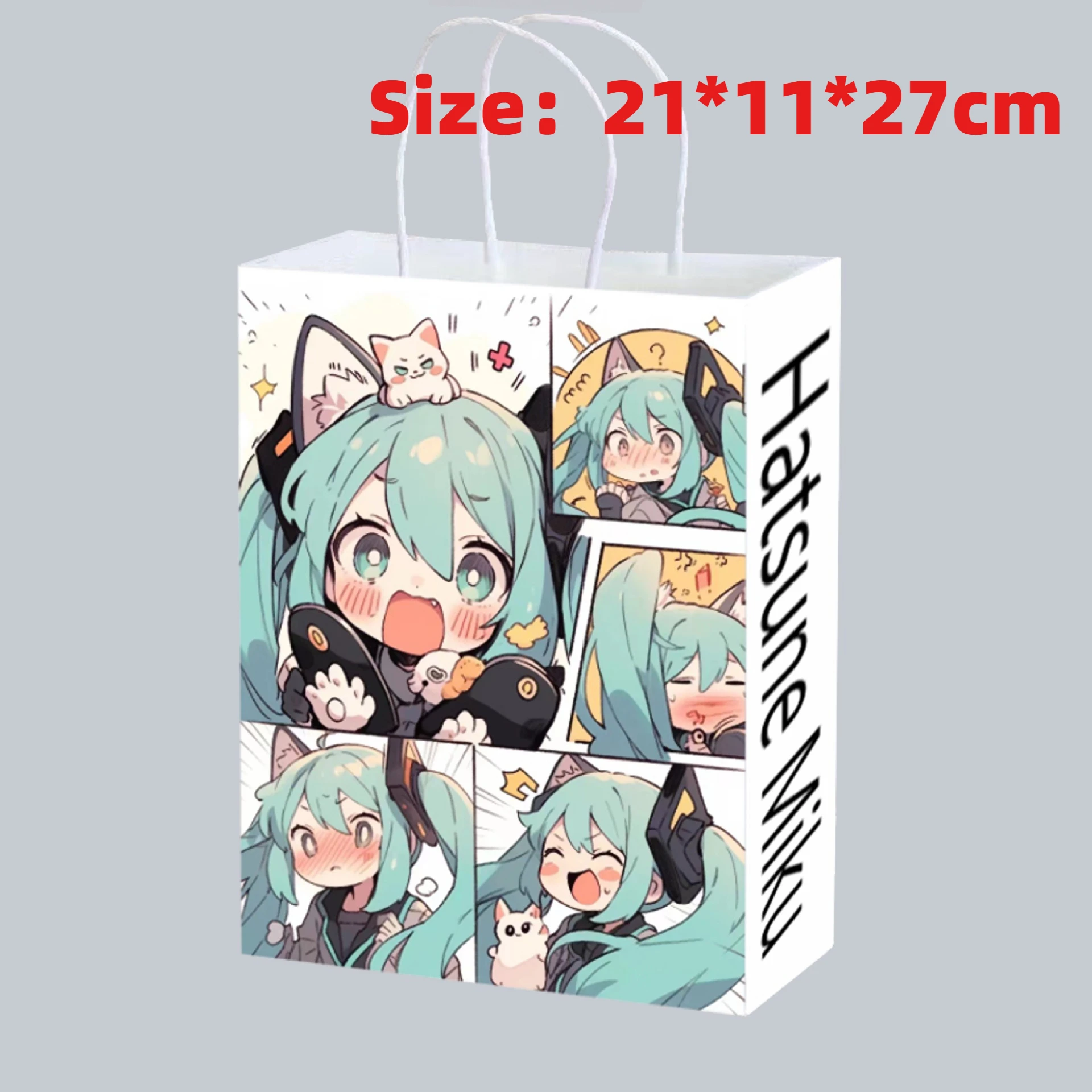 Cute Anime Hatsune Miku Paper  - đánh giá và giá Party Favor Bag