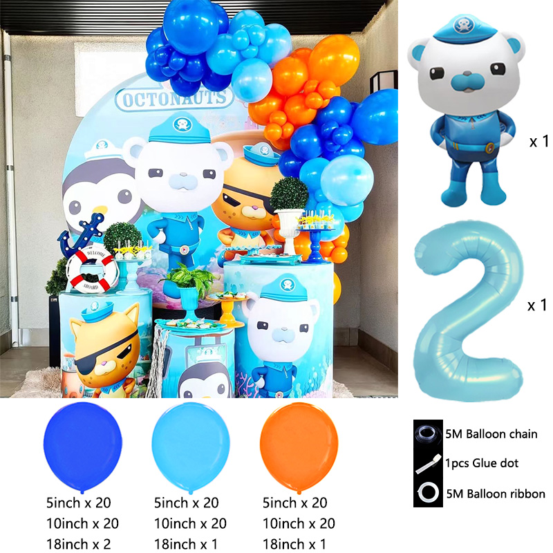 Octonauts Balloon Garland Kit  - đánh giá và giá Balloon Arch Kit