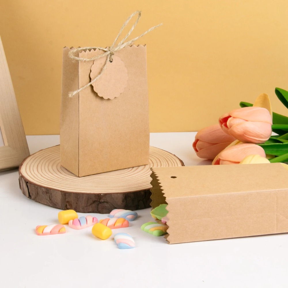 Multi-functional Retro Kraft P - đánh giá và giá Party Favor Bag