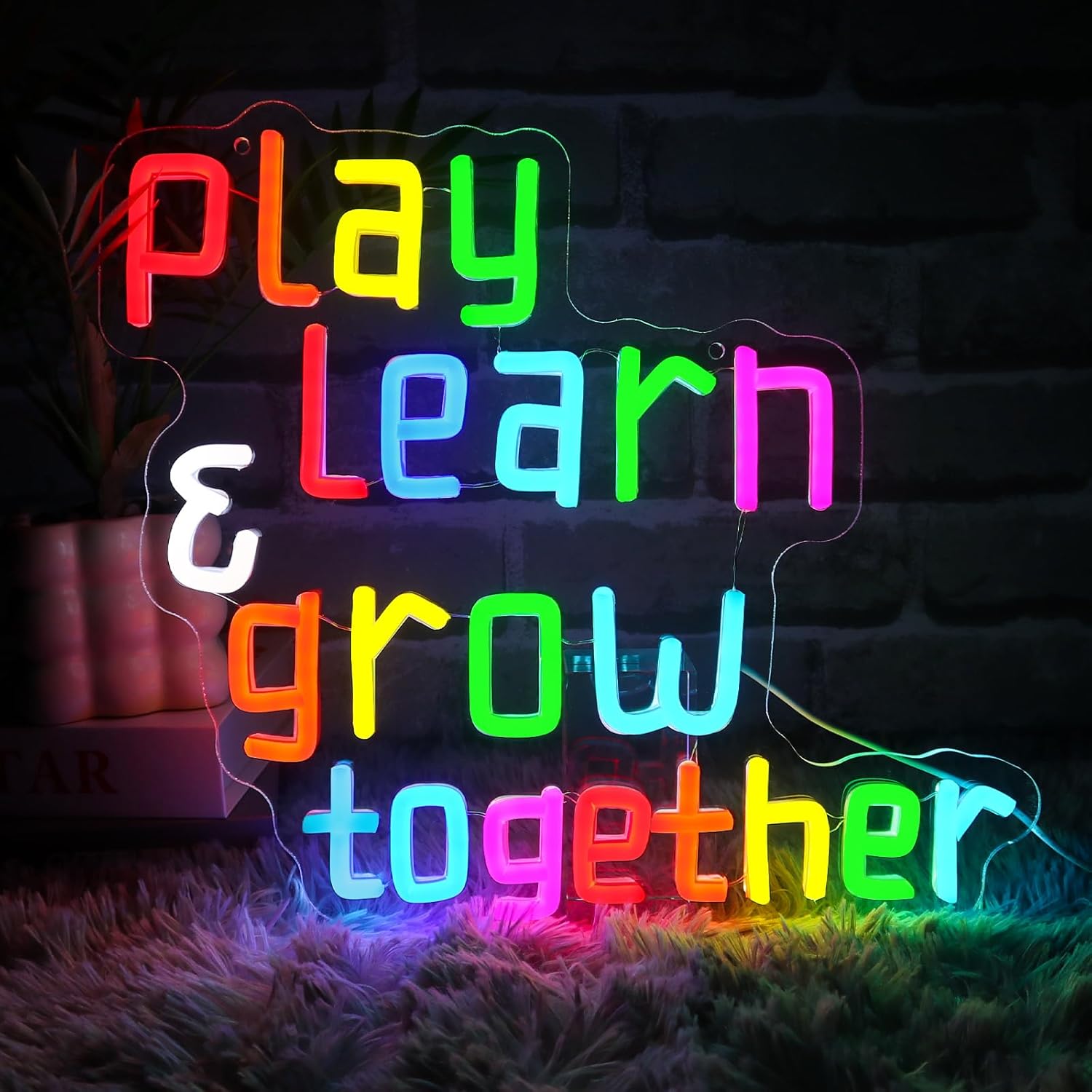 Play Learn Grow Together Neon  - đánh giá và giá Neon Sign Party