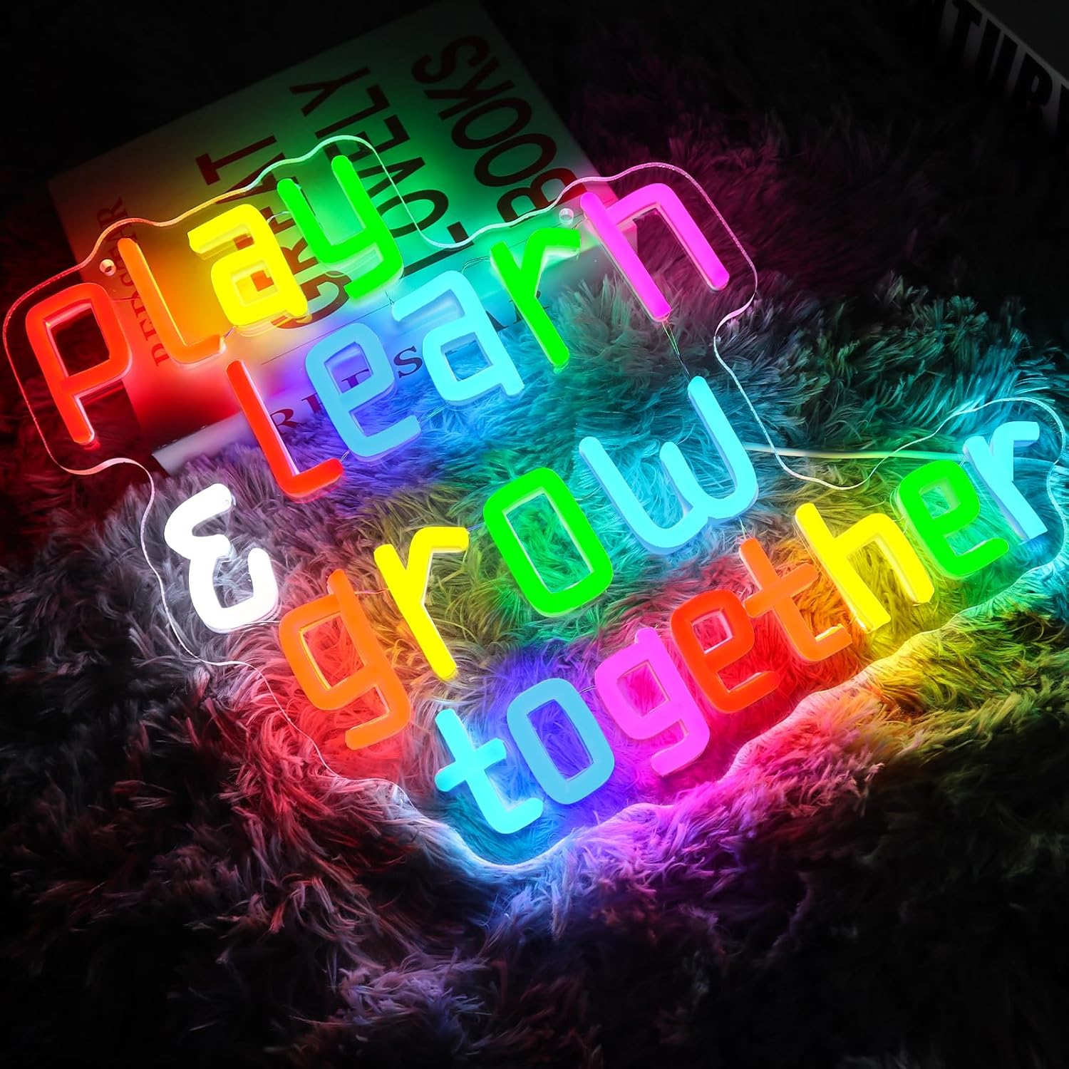 Play Learn Grow Together Neon  - đánh giá và giá Neon Sign Party