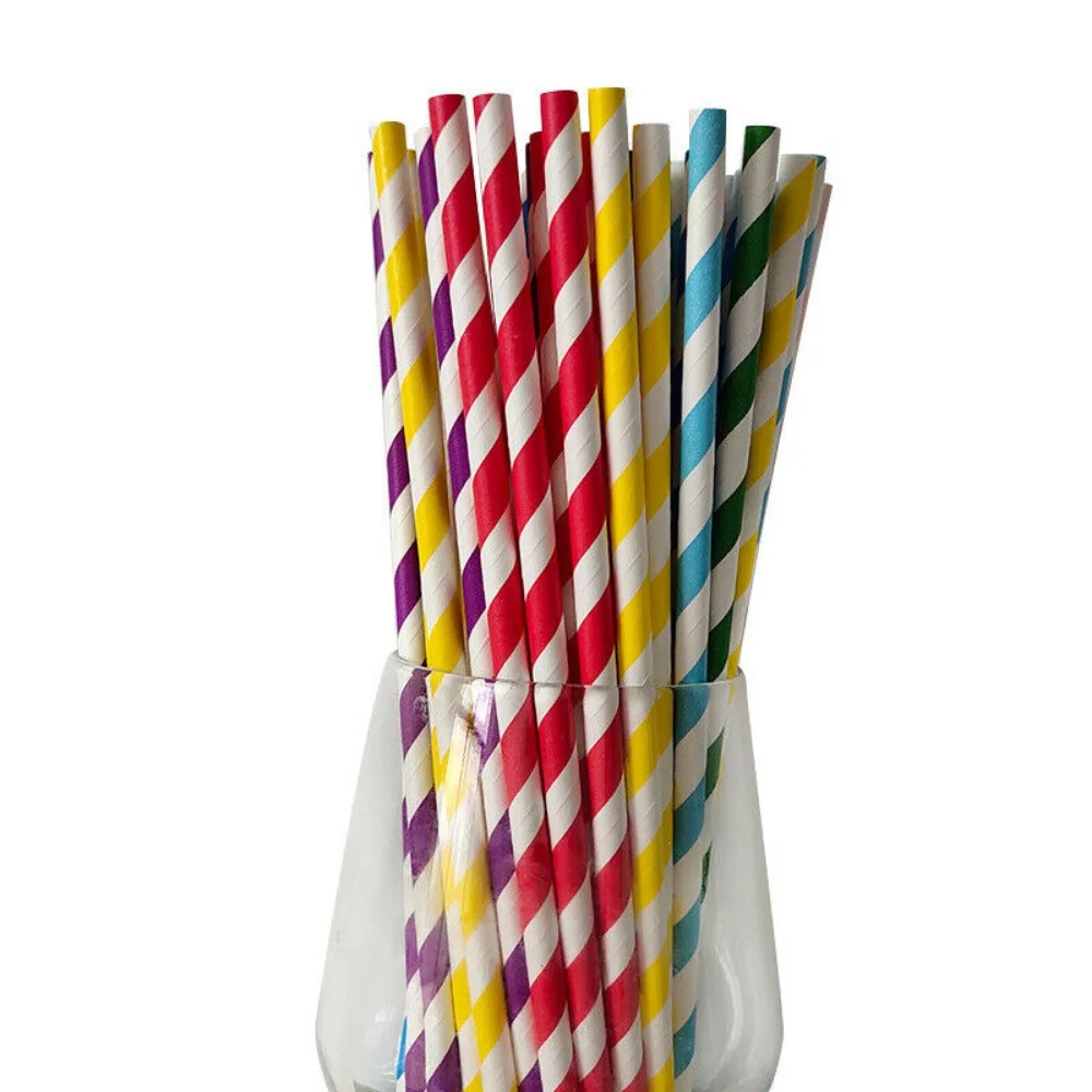 100 Bulk Packed Paper Straws P - đánh giá và giá Paper Straw Color