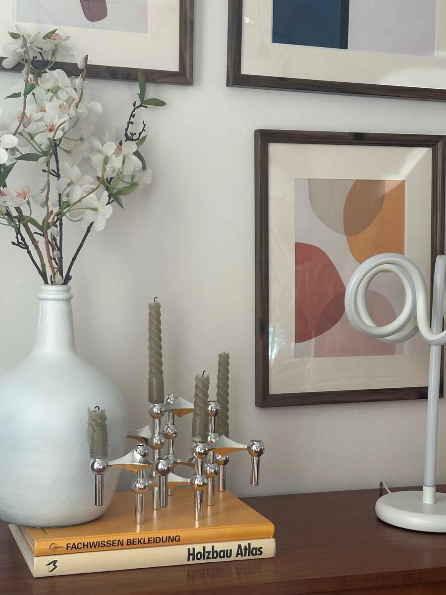 Metal Candle Holder Nordic Mol - đánh giá và giá Centerpiece Stick