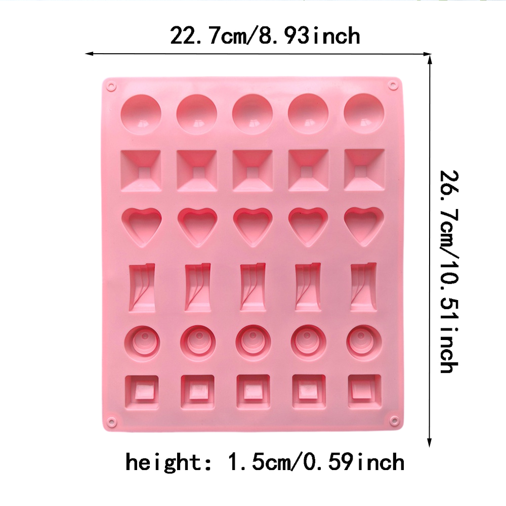 30 hole 6 sets of semi-circula - đánh giá và giá Cupcake Stand Tier