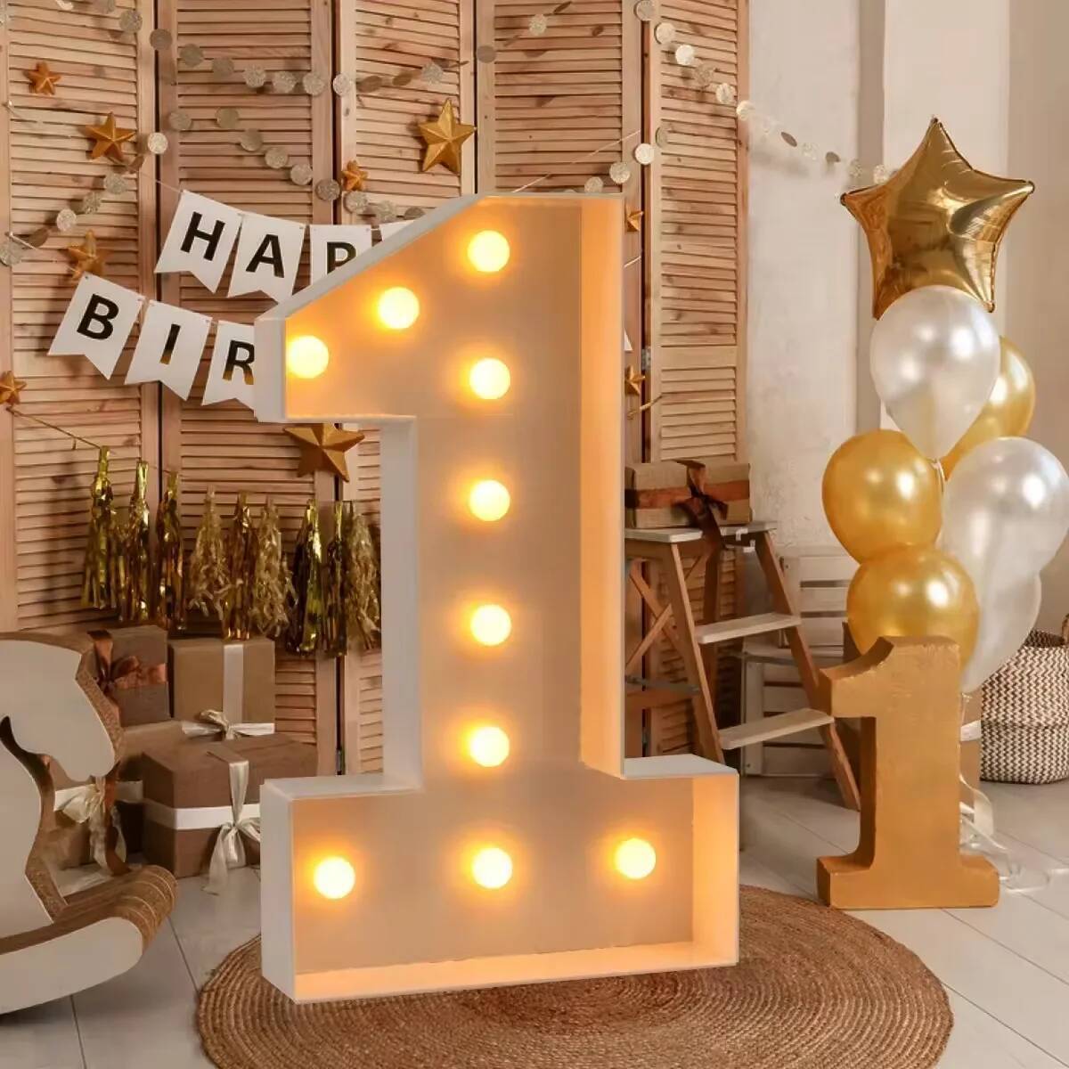 Giant Number Led Light for Kid - đánh giá và giá Led Balloon Light