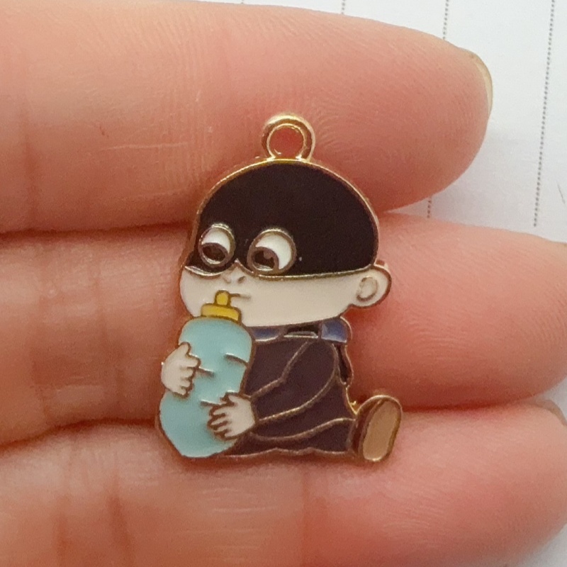 10pcs alloy drip oil cartoon p - đánh giá và giá Event Party