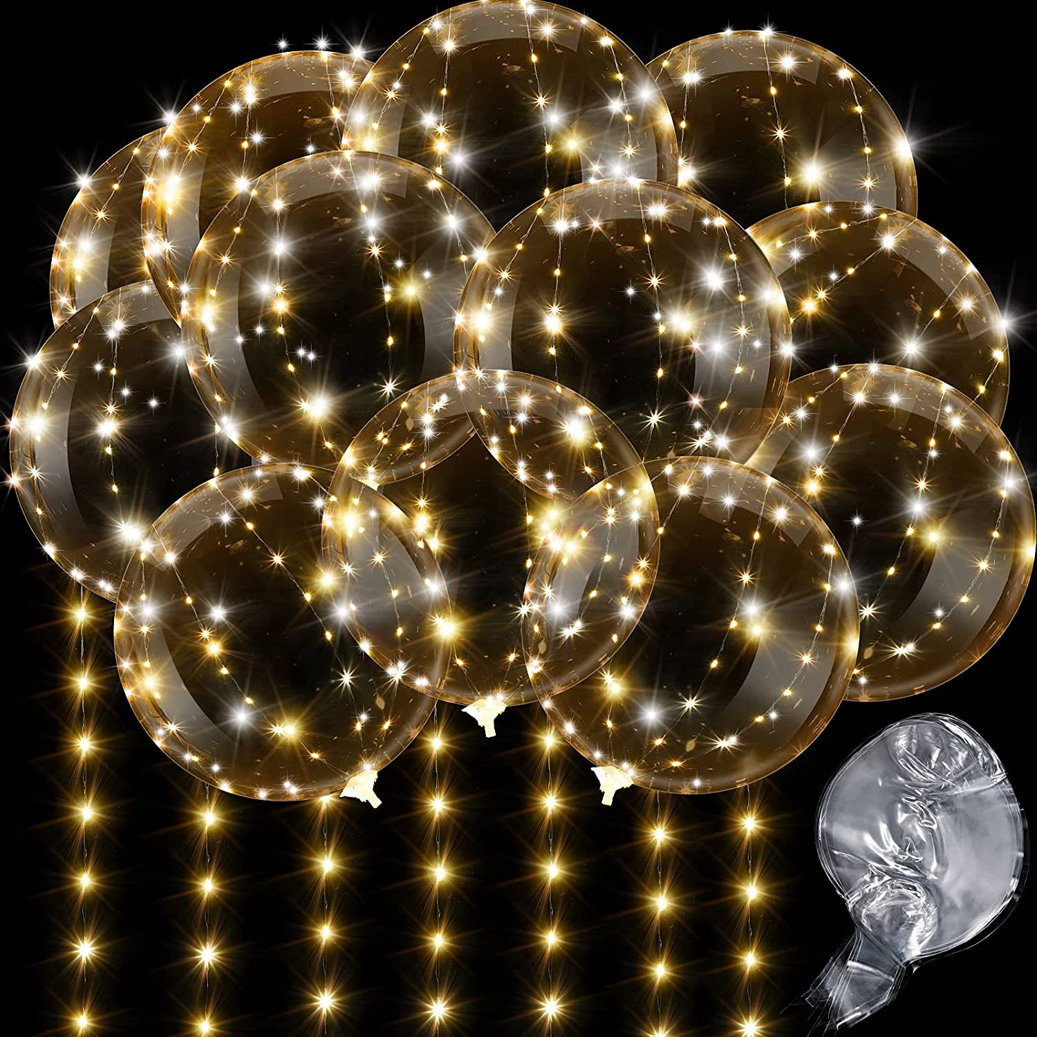 4PCS Led Balloon With Light Lu - đánh giá và giá Led Balloon Light