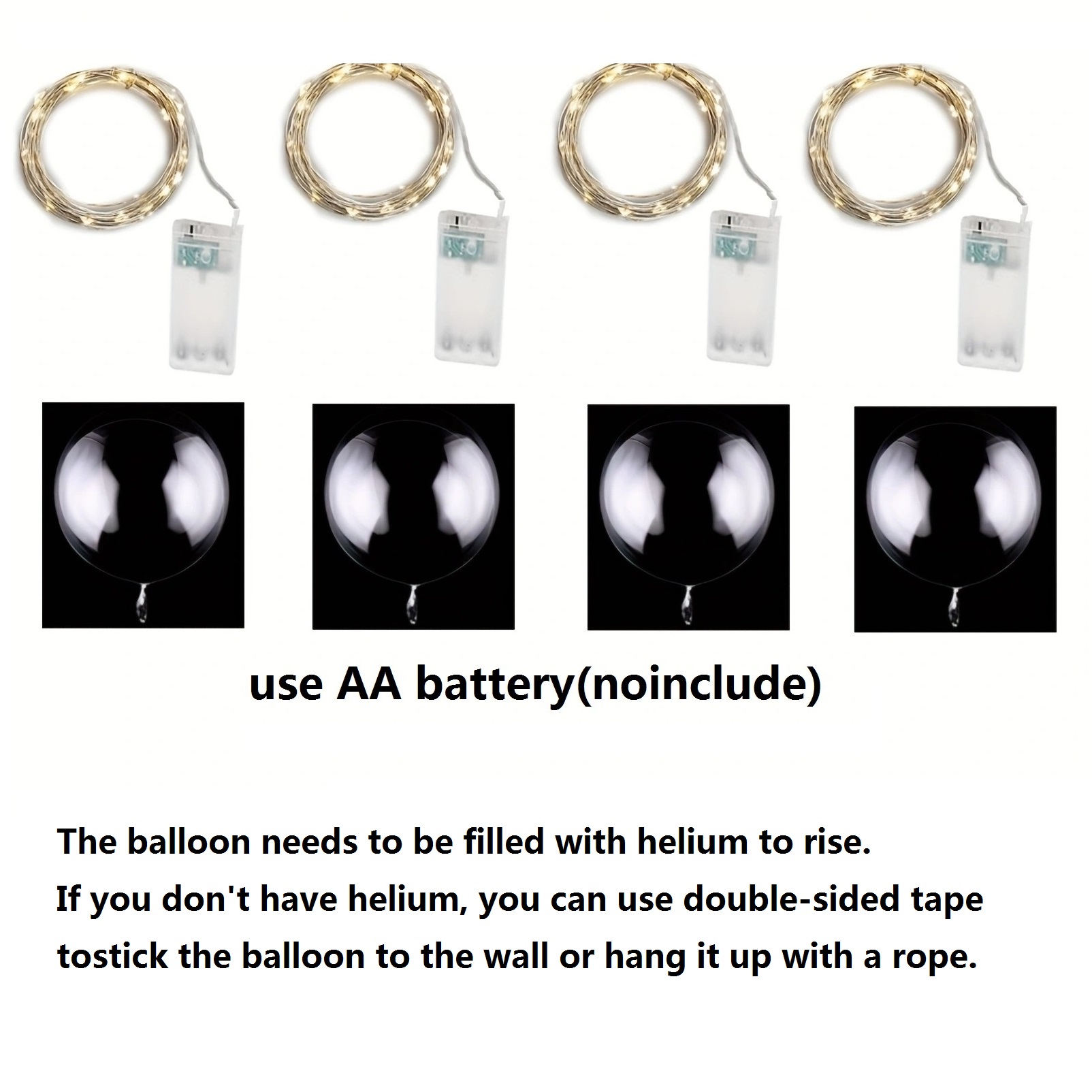4PCS Led Balloon With Light Lu - đánh giá và giá Led Balloon Light