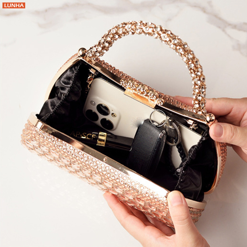 Women Full Rhinestone Box Clut - đánh giá và giá Event Party Box