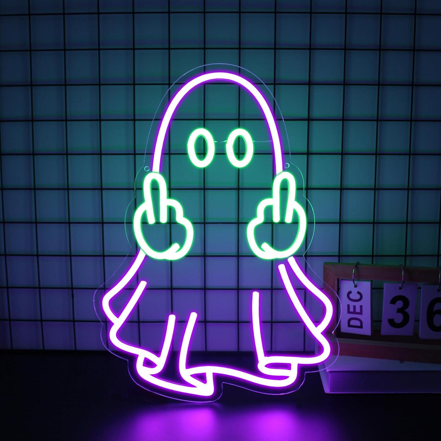 Ghost Neon Sign USB Powered LE - đánh giá và giá Neon Sign Party