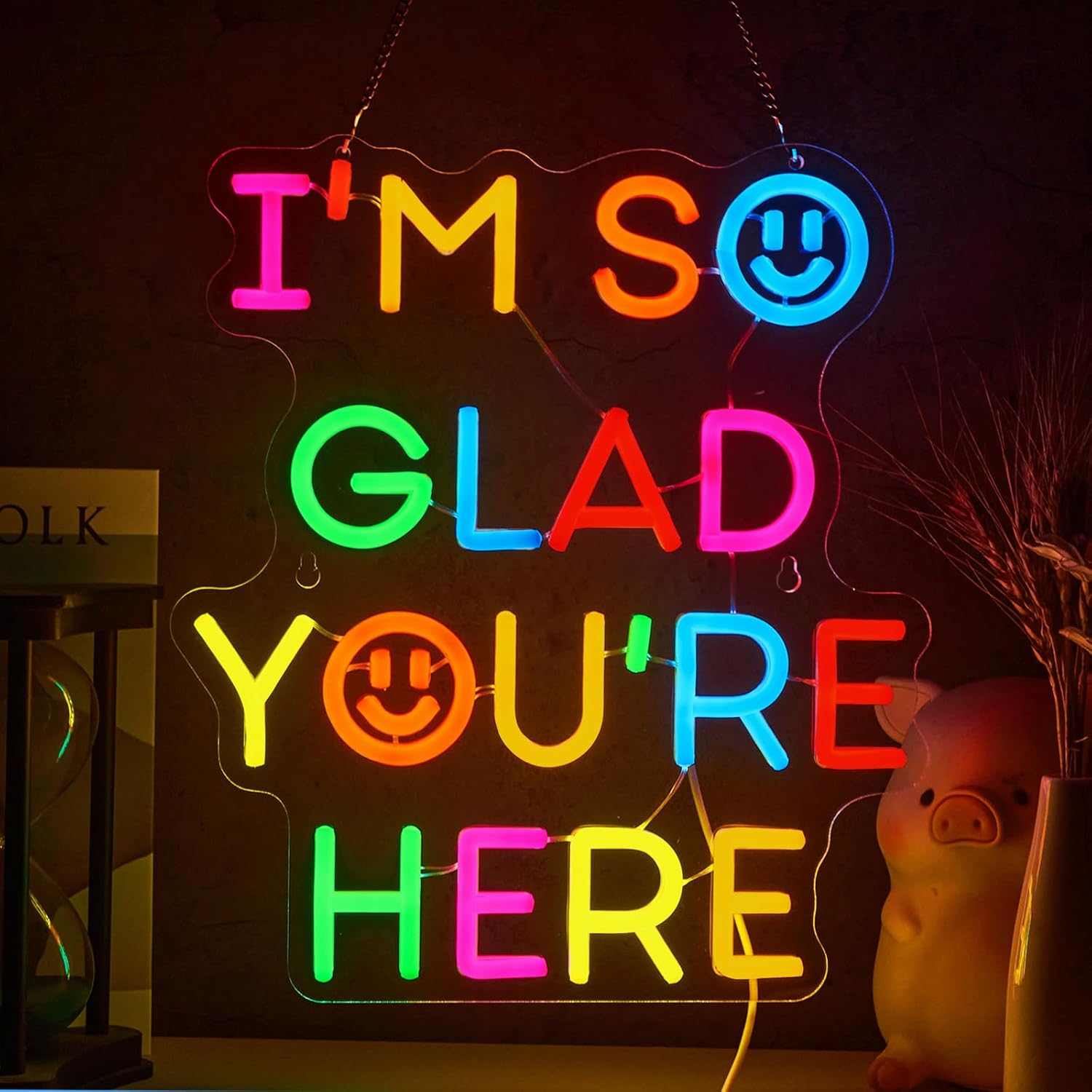  I'm So Glad You‘re Here Neon - đánh giá và giá Neon Sign Party