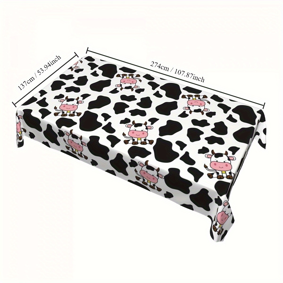 1pc Cow Farm Animal Theme Picn - đánh giá và giá Table Cloth Disposable