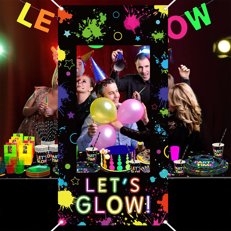 Let‘s Glow Photo Booth Frame N - đánh giá và giá Let'S Party Event Supply