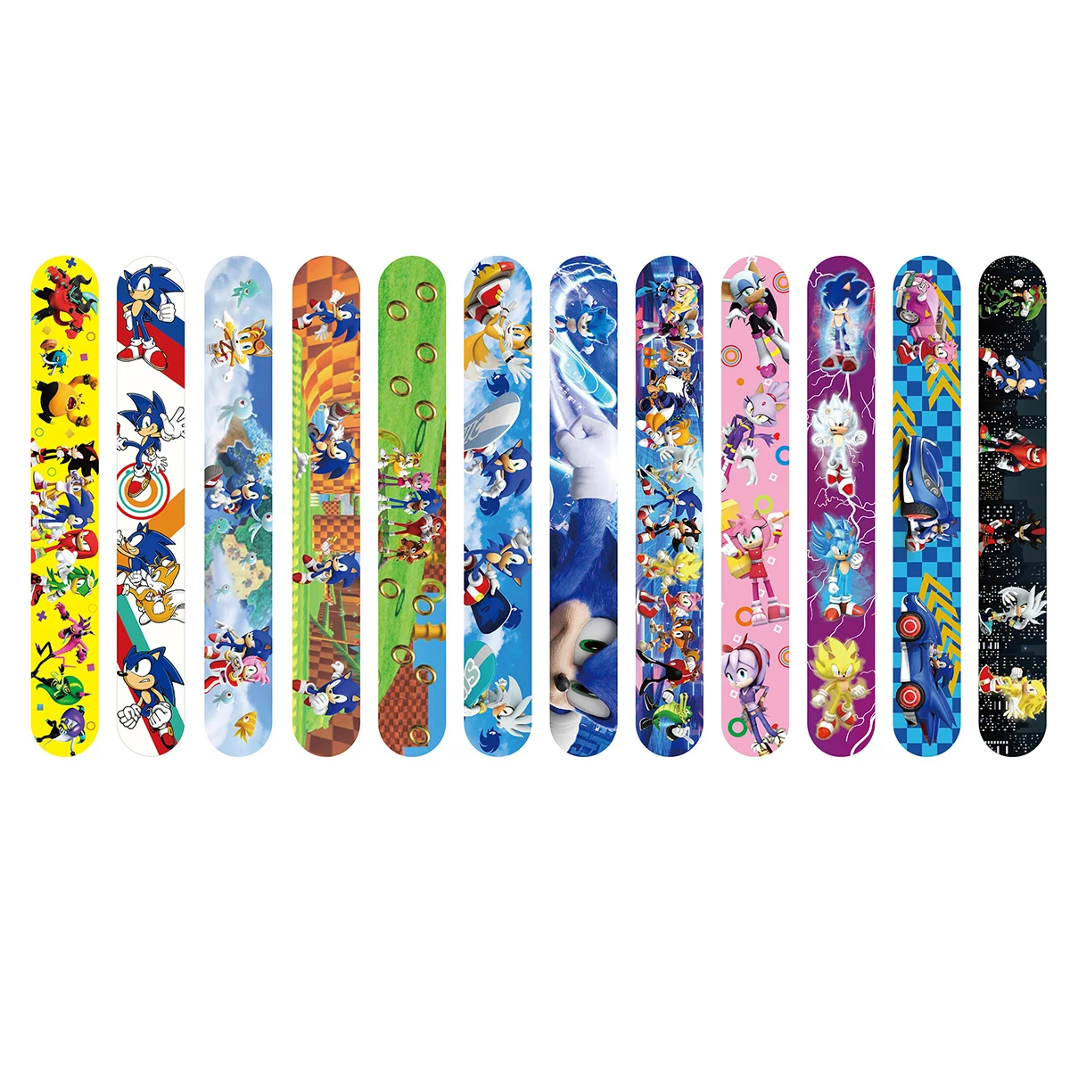 12/24/36pcs Sonic Slap Bracele - đánh giá và giá Party Favor Bag