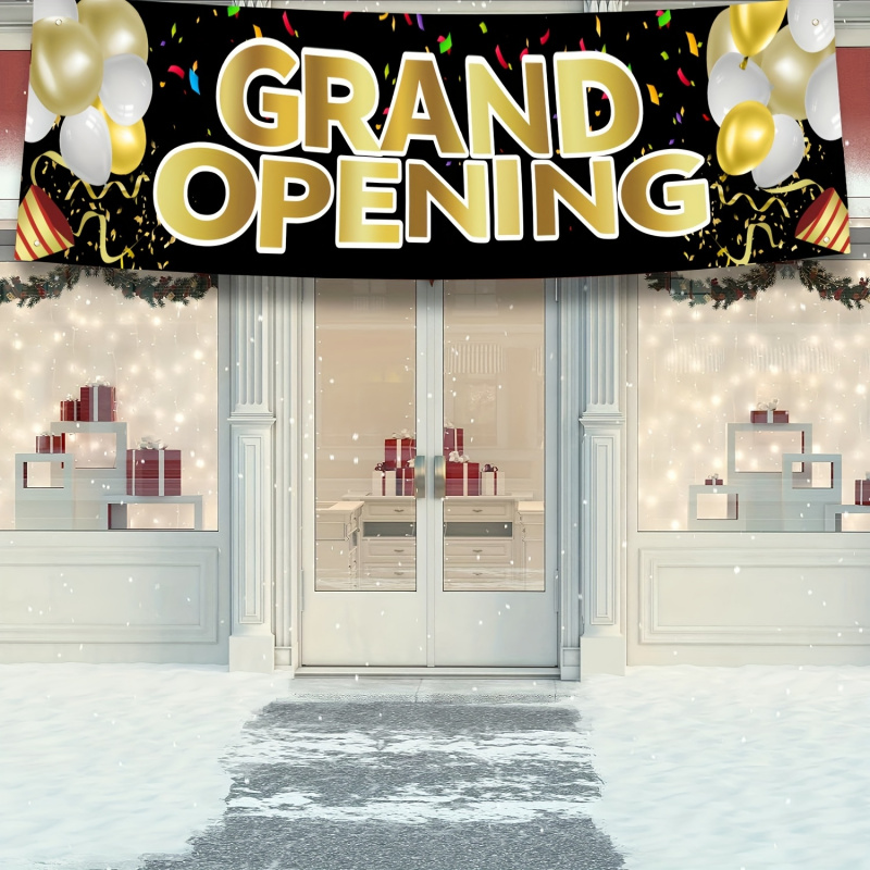 VIKAMA Grand Opening Banner, N - đánh giá và giá Party Event Supply Store