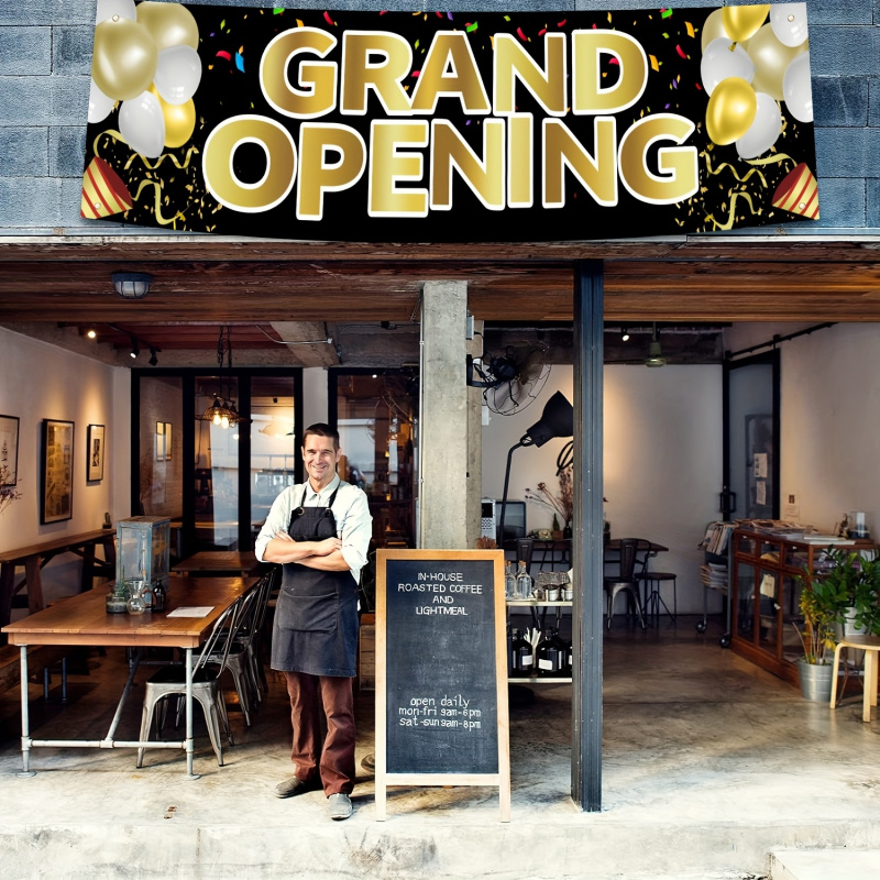 VIKAMA Grand Opening Banner, N - đánh giá và giá Party Event Supply Store