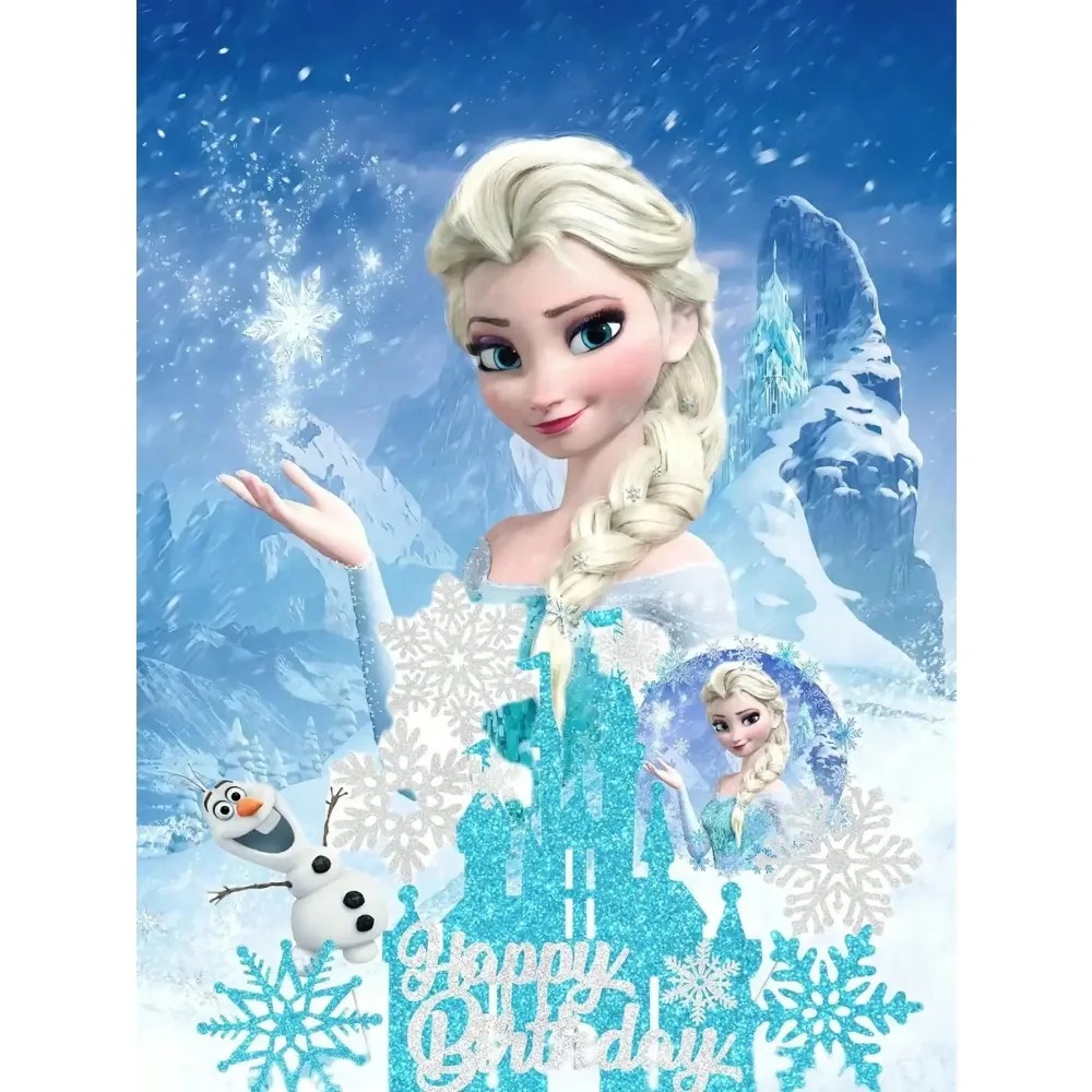 2026 8PCS F-r-o-z-e-n Cake Top - đánh giá và giá Event Z
