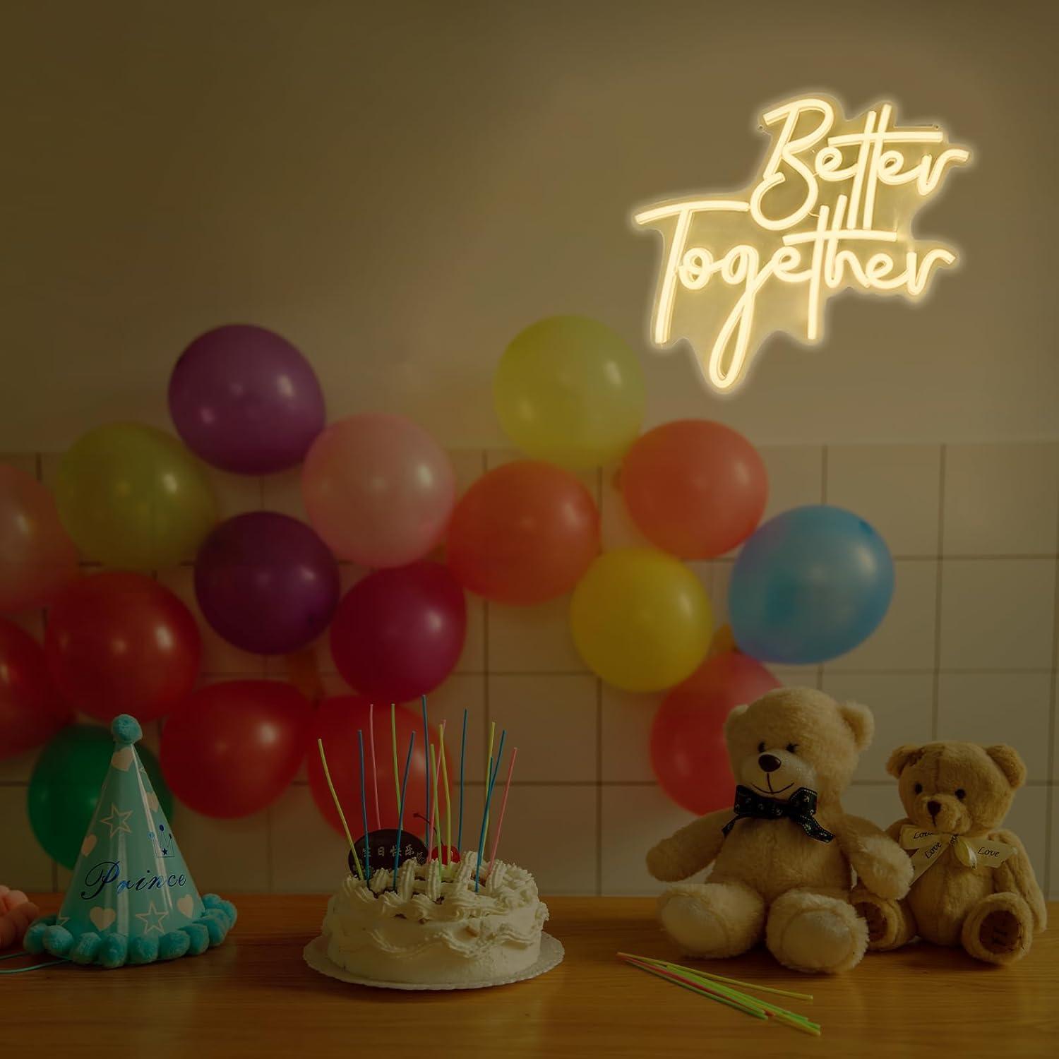 Better Together Neon Sign USB  - đánh giá và giá Neon Sign Party