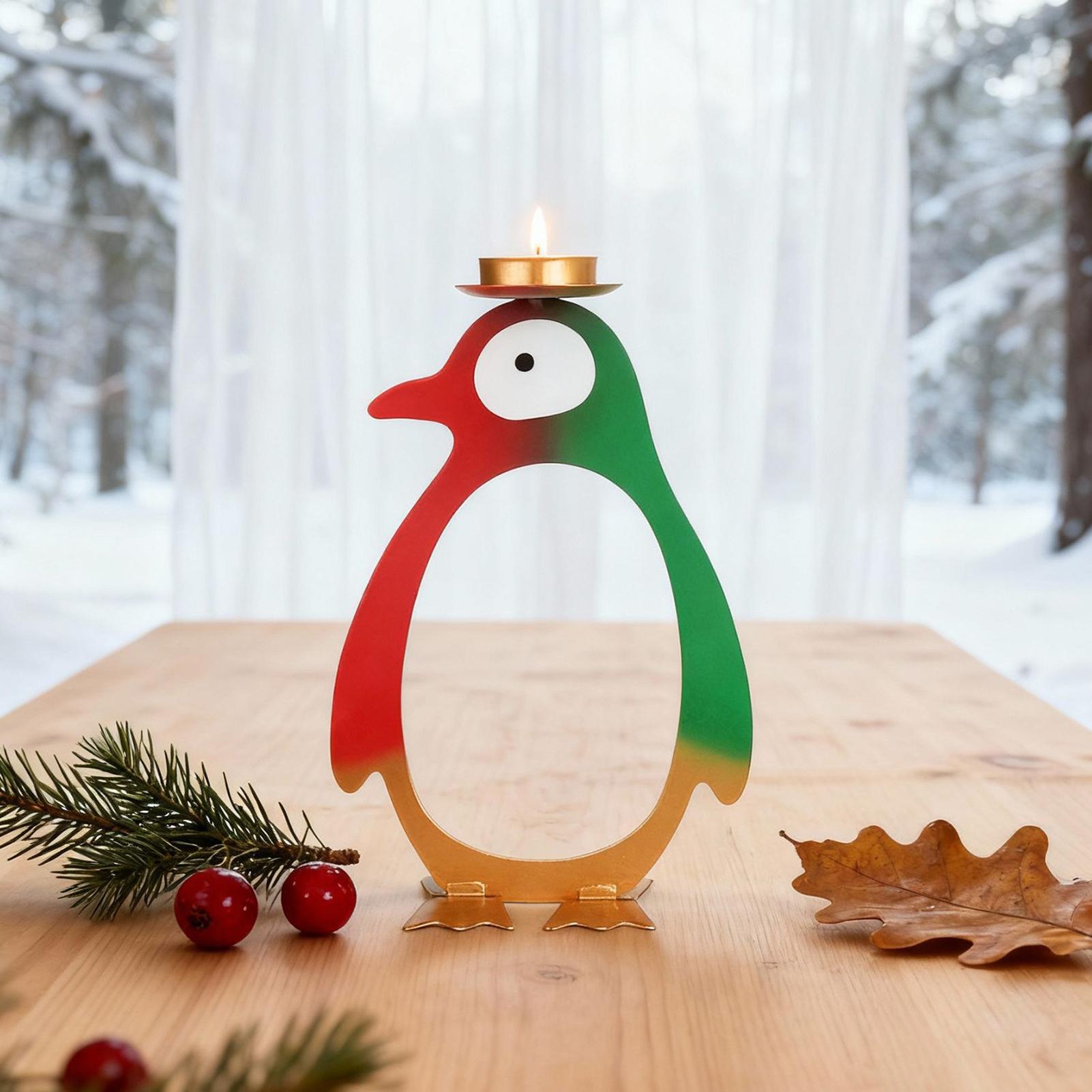 Tea Light Candle Holder Pengui - đánh giá và giá Centerpiece Stick