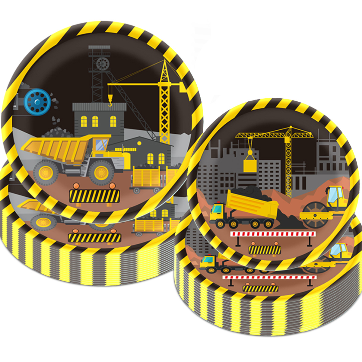 Excavator Themed Plates, Paper - đánh giá và giá Event Z