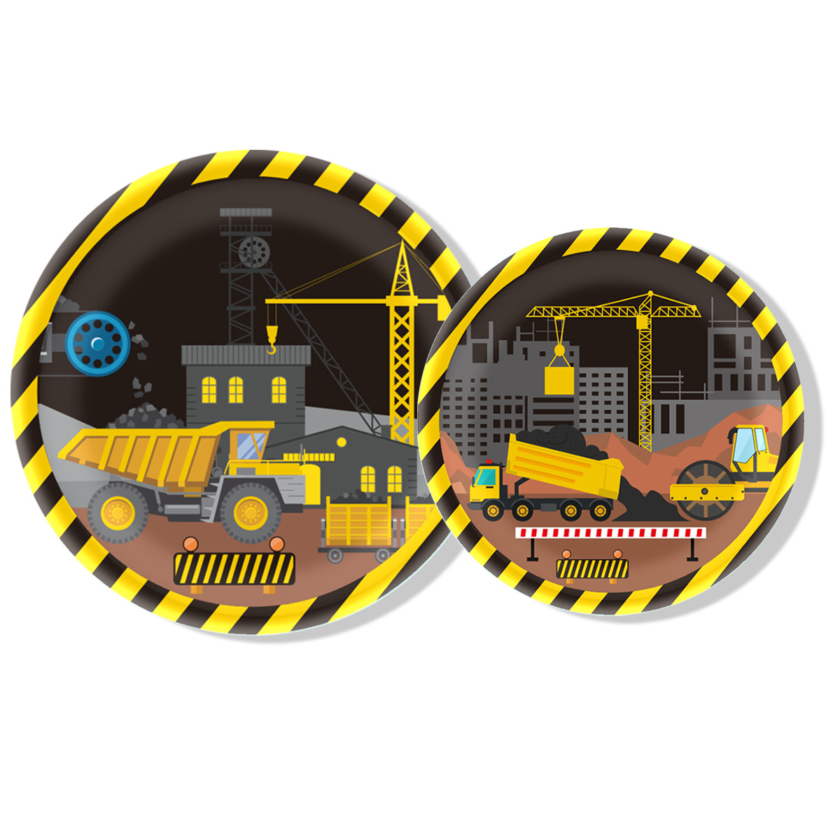 Excavator Themed Plates, Paper - đánh giá và giá Event Z