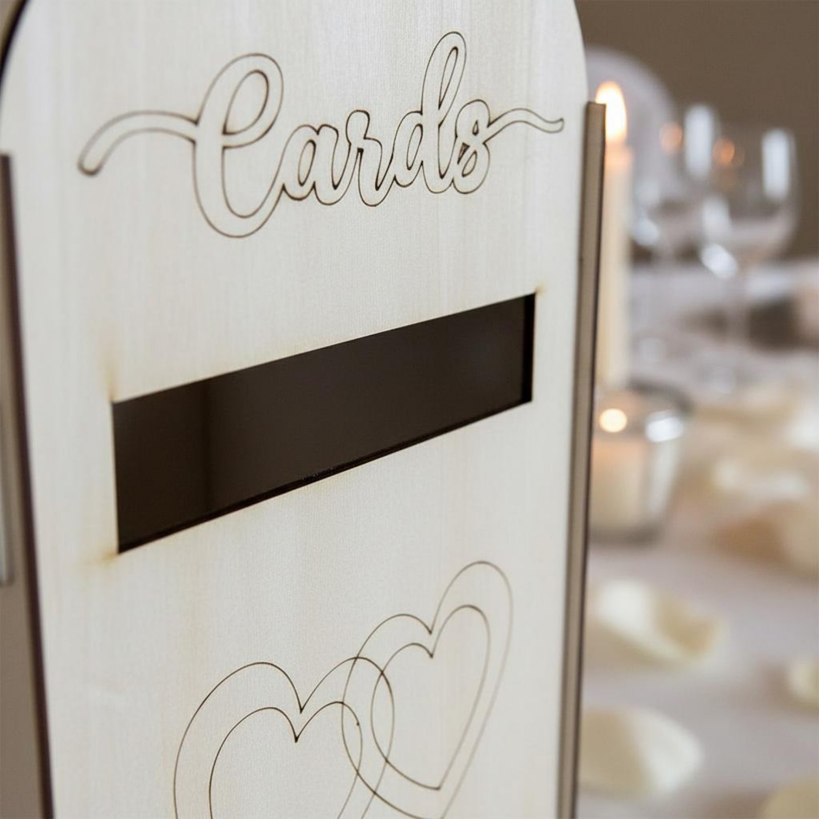 Wooden Wedding Card Box Laser  - đánh giá và giá Event Party Box