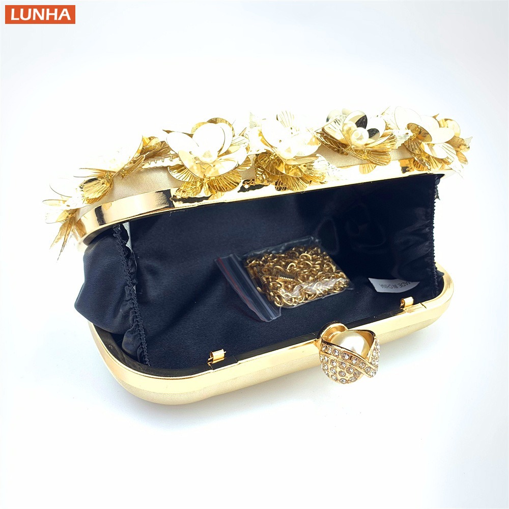 Women's Luxury Pearl Clutch Bo - đánh giá và giá Event Party Box