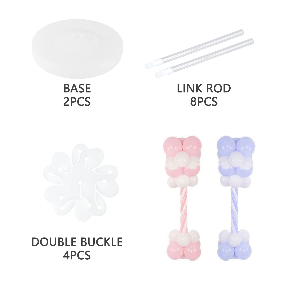 2Sets Balloon Column Stand Kit - đánh giá và giá Balloon Arch Kit