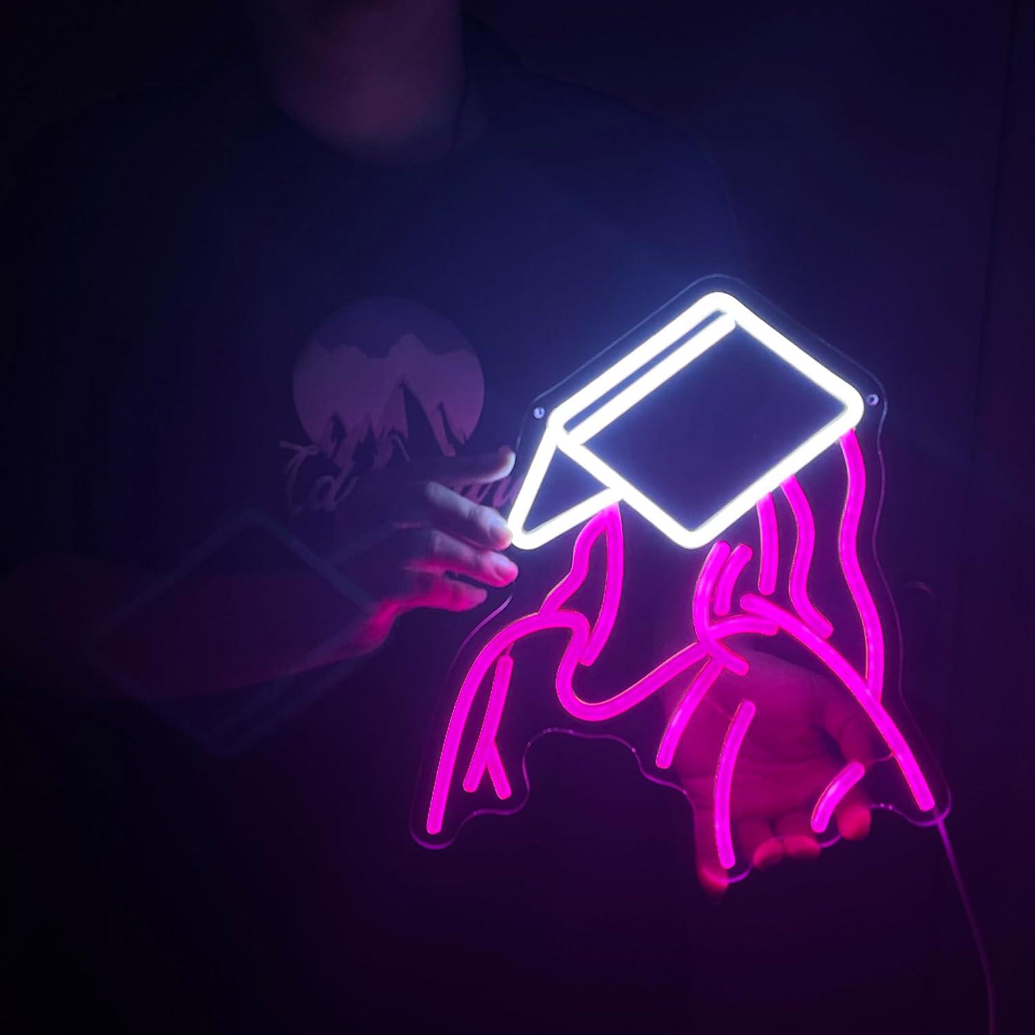 Reading Girl Neon Sign USB Dim - đánh giá và giá Neon Sign Party