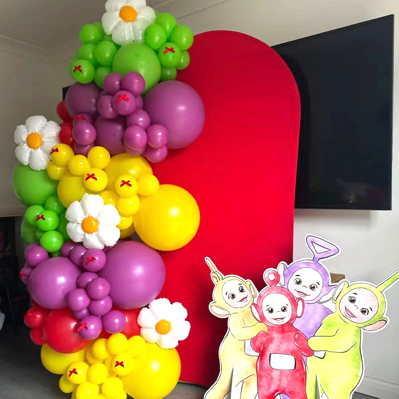 Teletubbies Themed Balloon Arc - đánh giá và giá Balloon Arch Kit