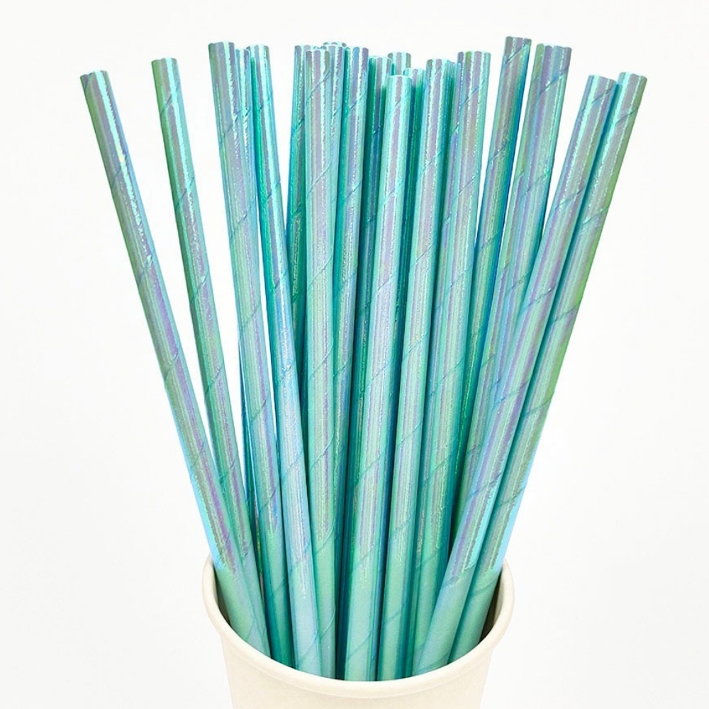 25Pcs Pearlescent Bronzing Pap - đánh giá và giá Paper Straw Color