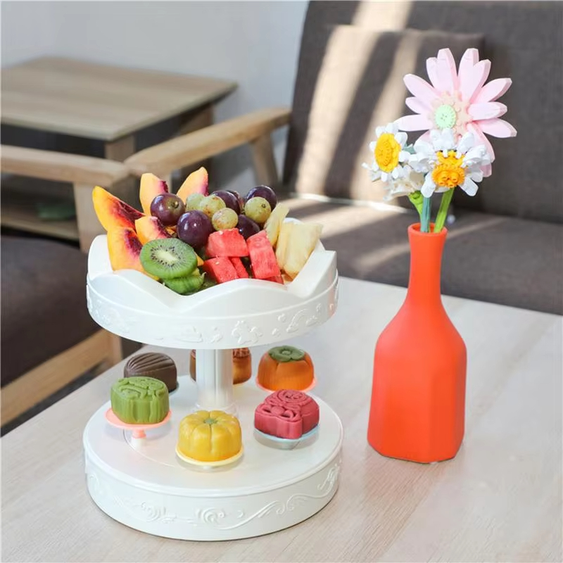 2-tier Automatic Rotating Cake - đánh giá và giá Cupcake Stand Tier