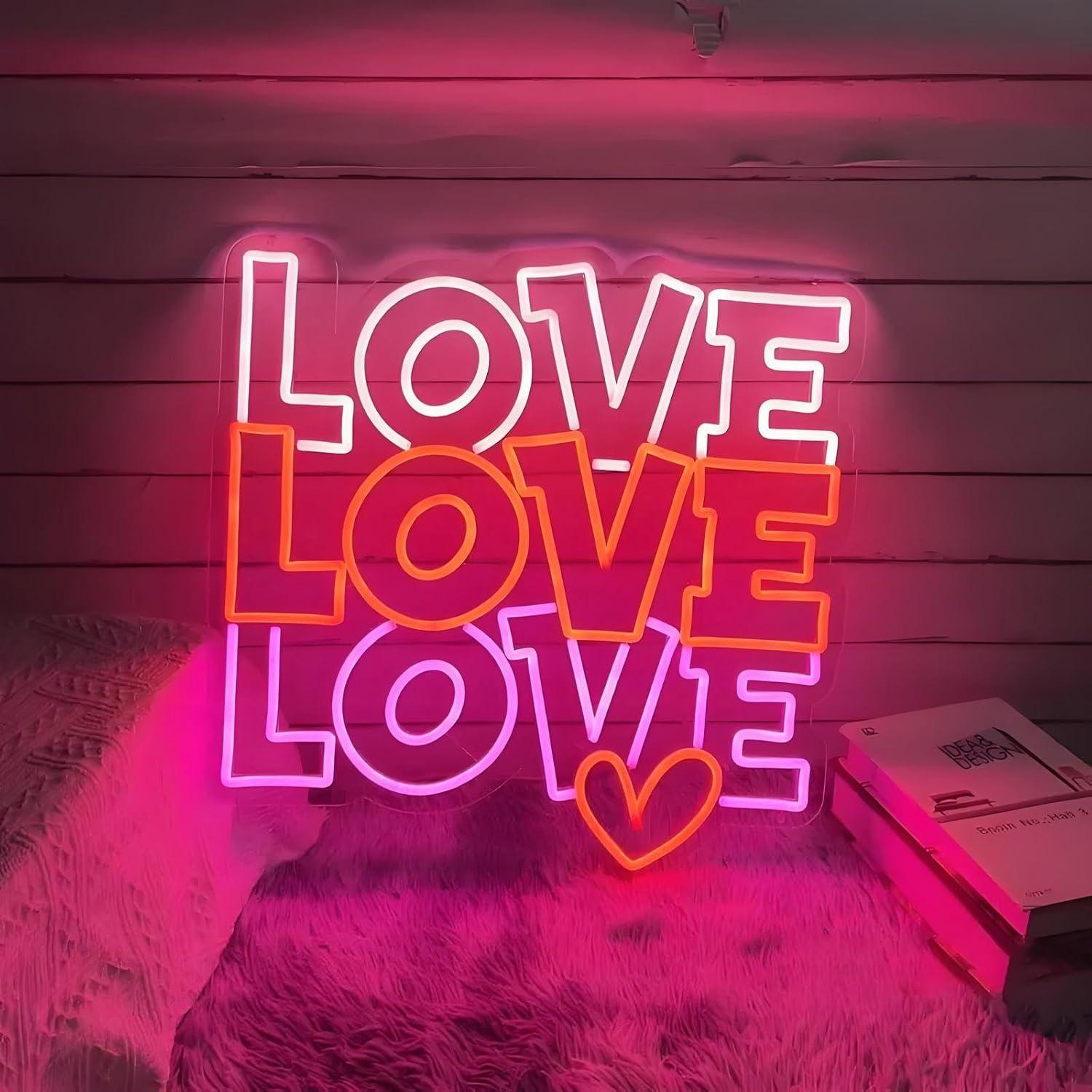 Love Neon Sign USB Dimmable LE - đánh giá và giá Neon Sign Party