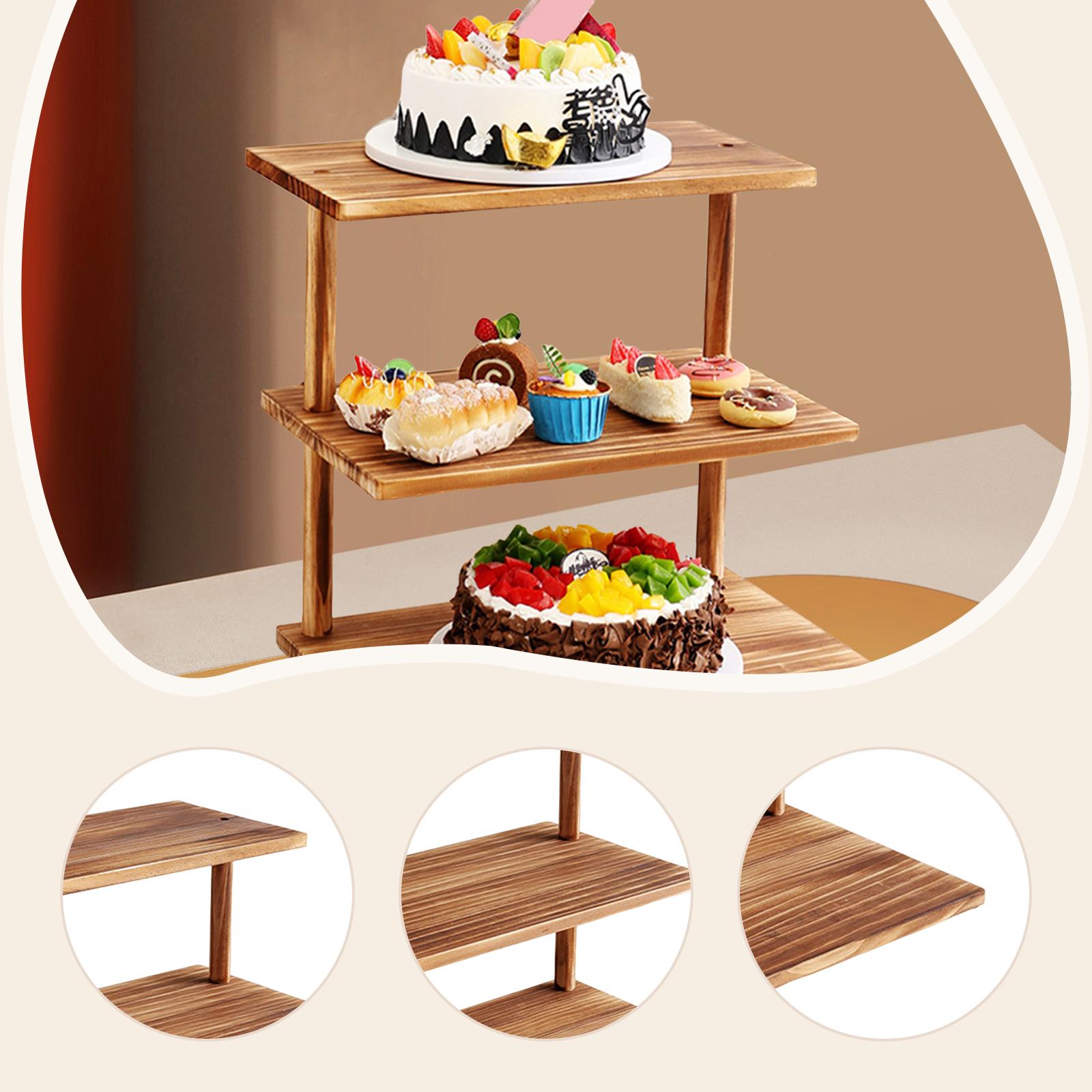 Sturdy 3 Tier Cupcake Stand Wo - đánh giá và giá Cupcake Stand Tier