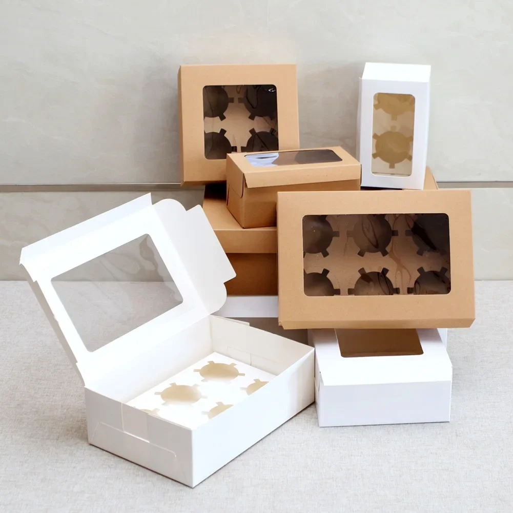 Paper Cupcake Packaging Box fo - đánh giá và giá Event Party Shop