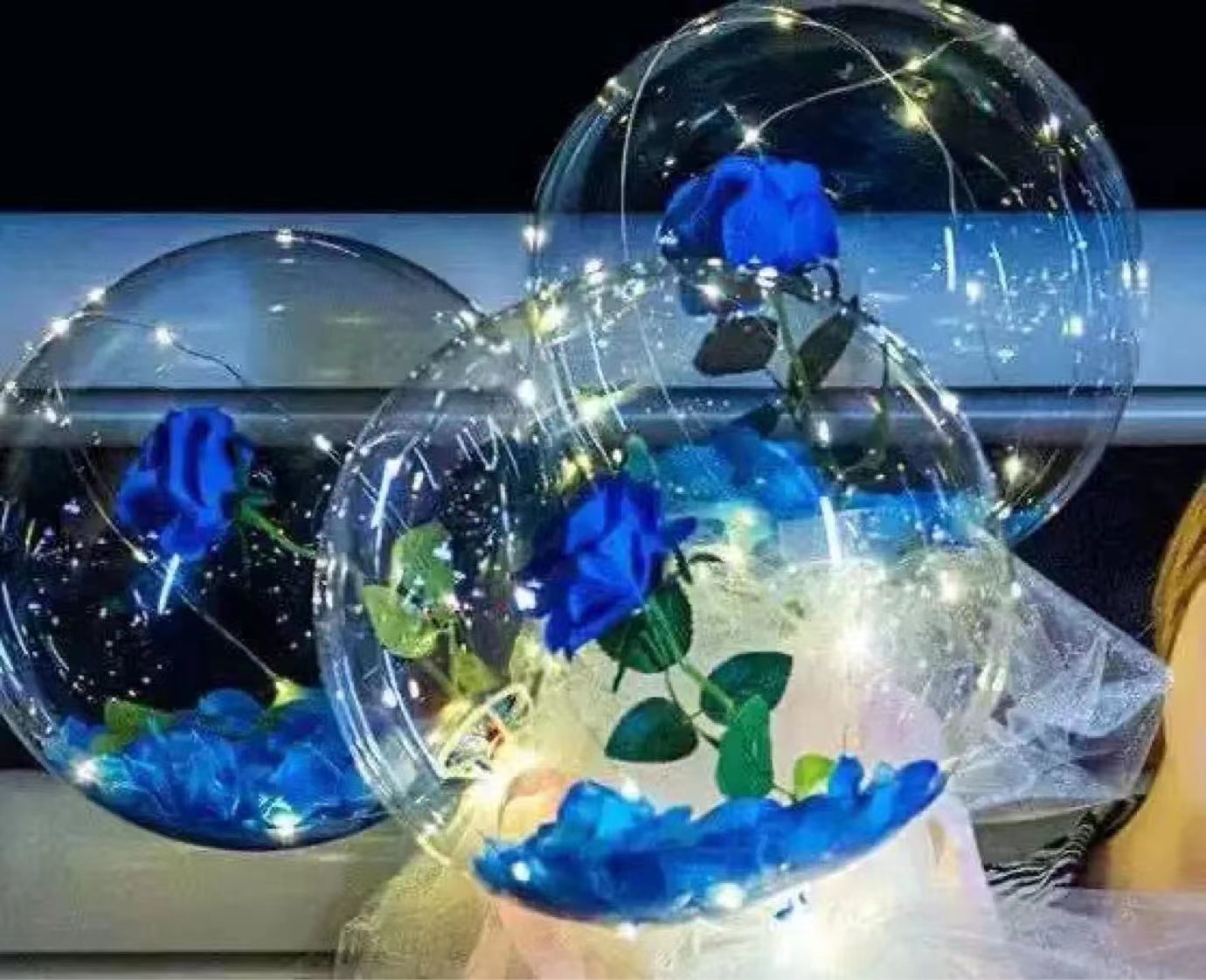 Đèn LED Dạ Quang Balo Hoa Hồng - đánh giá và giá Led Balloon Light