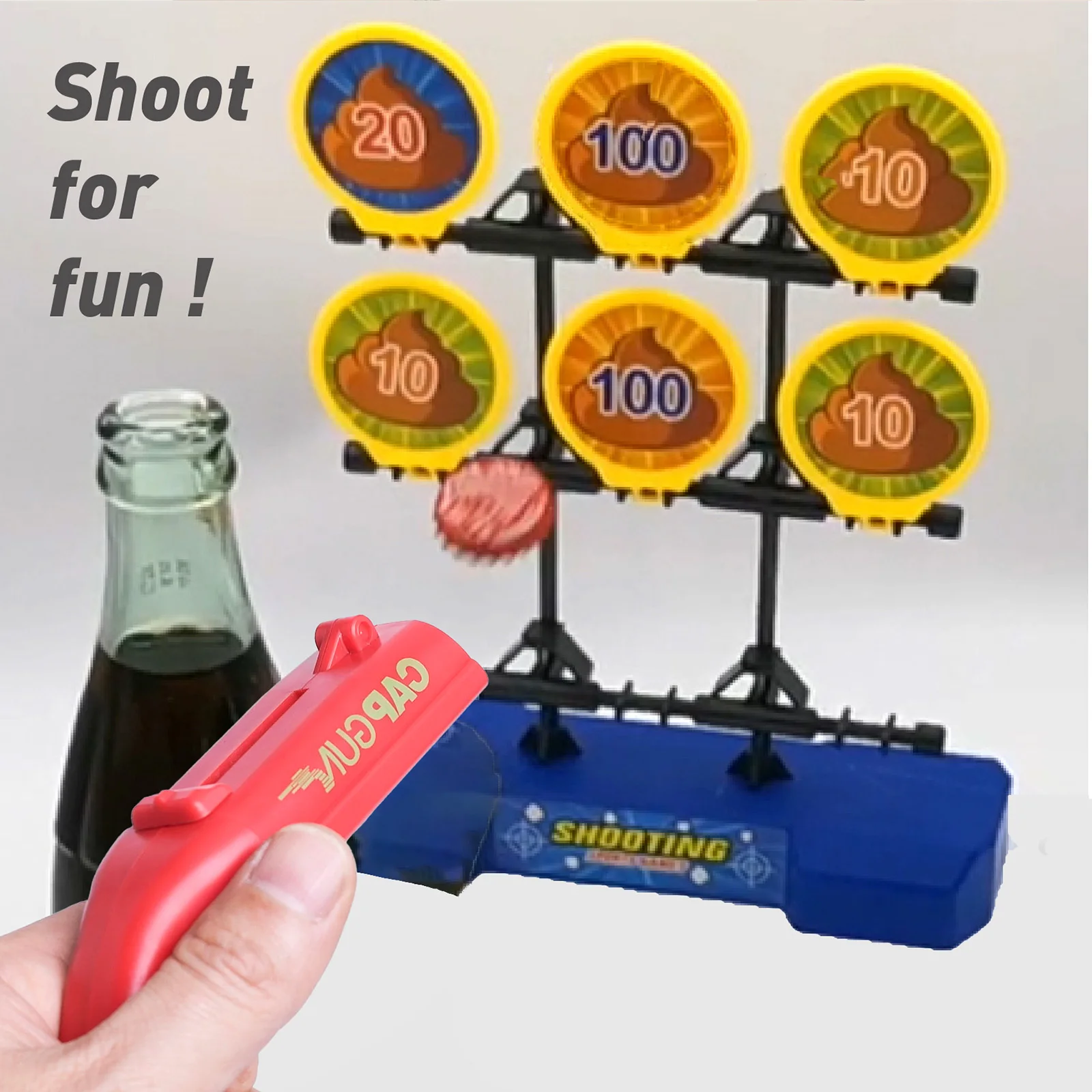 3PC Cap Gun Shooting Bottle Op - đánh giá và giá Event Launch Party