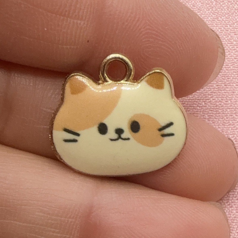 12pcs Printed Cat Head Alloy D - đánh giá và giá Event Party