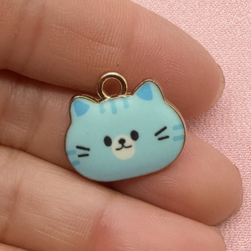 12pcs Printed Cat Head Alloy D - đánh giá và giá Event Party