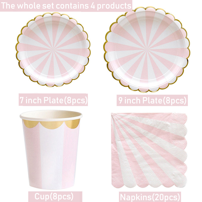 Sọc Dùng Một Lần Bộ Đồ Ăn Màu  - đánh giá và giá Paper Straw Color